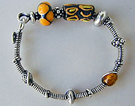 spring bracelet made by student