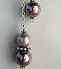 South Sea Shell Pearls pendulum