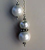 South Sea Shell Pearls pendulum