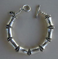 Sterling silver bracelet  by Vicky Jousan