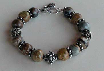 Picasso marble bracelet