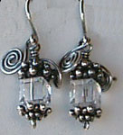 crystal earrings