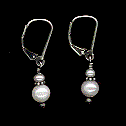 Pearl earrings