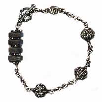 Sterling silver and Labradorite Pendulum Bracelet