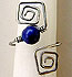 Lapis toe ring