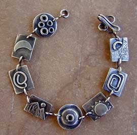 Sterling Silver "VJ Originals" Bracelet by Vicky Jousan