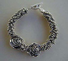 Sterling silver bracelet  by Vicky Jousan