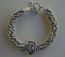 Sterling silver bracelet  by Vicky Jousan